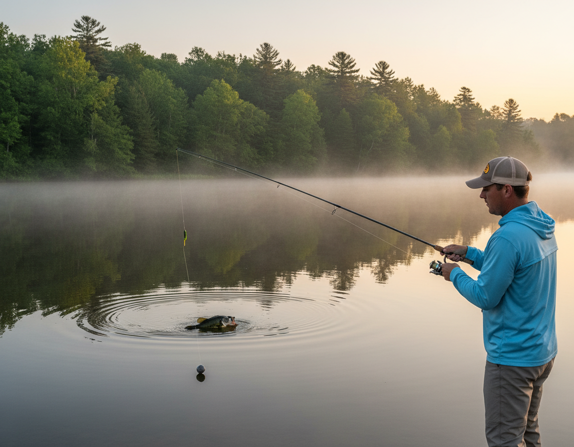 drop shot fishing technique