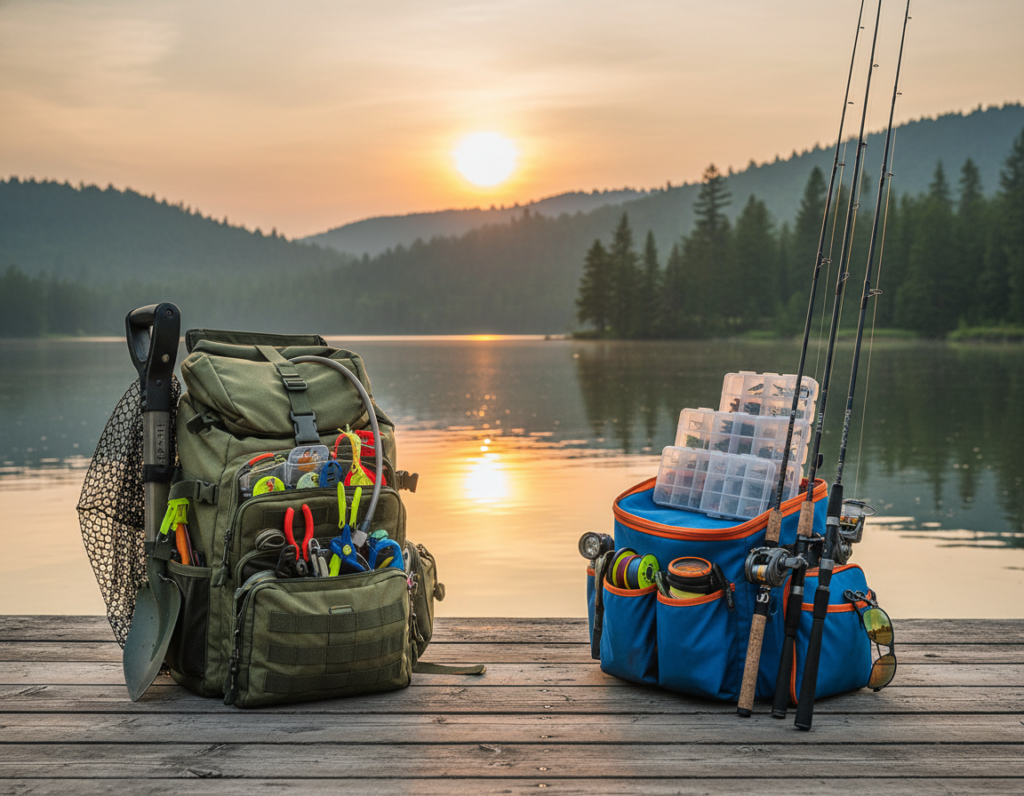 Fishing Backpacks vs Tackle Bags Choosing the Best Storage Option for Different Fishing Styles