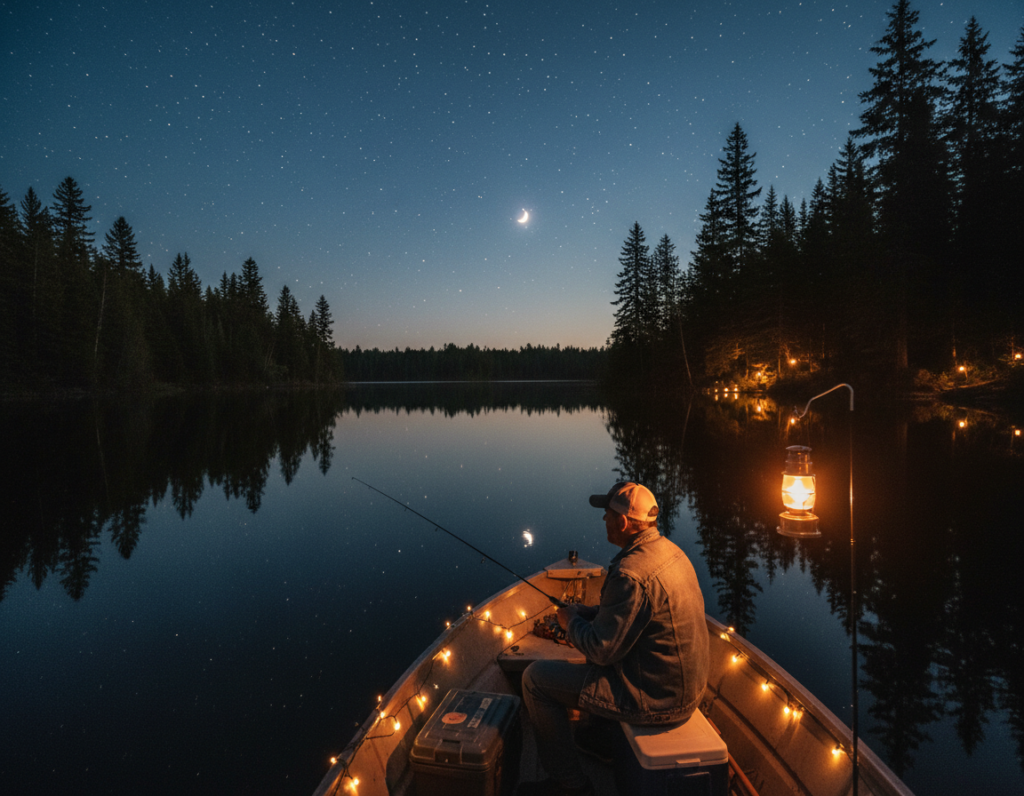 Night Fishing Techniques for Freshwater Lakes