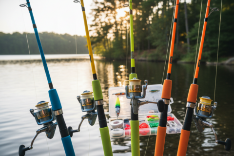 beginner fishing rods